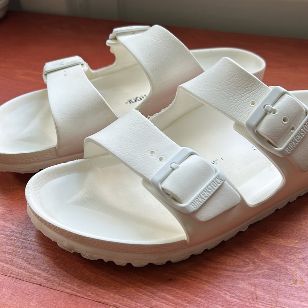 Birkenstock Arizona Essentials EVA Unisex White 41 - Picture 9 of 15